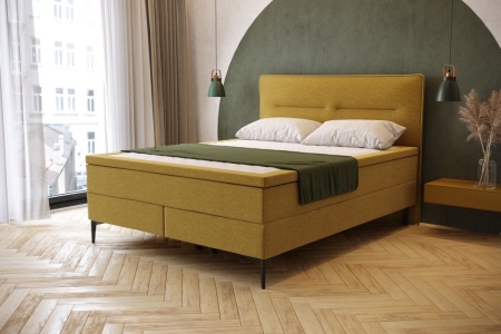 Box 201 komplet łóżko kontynentalne z materacami